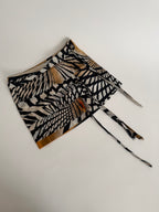 Gianfranco Ferré abstract print mini skirt 90s