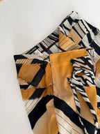 Gianfranco Ferré abstract print 90s pants