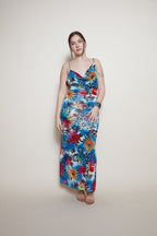 Versace maxi floral dress