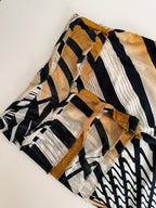 Gianfranco Ferré abstract print 90s pants