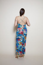 Versace maxi floral dress