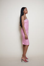 Renato Nucci pink linen dress