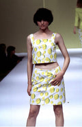 Iceberg SS 1996 Runway lemons dress