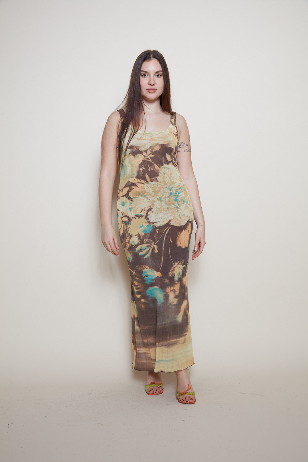 Class Cavalli maxi floral dress