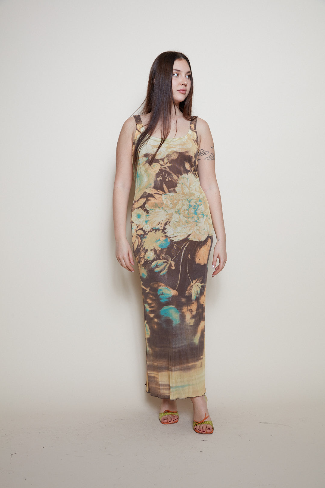 Class Cavalli maxi floral dress