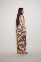 Class Cavalli maxi floral dress