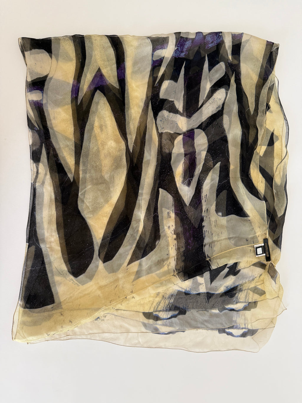 Roberto Cavalli SS 2007 silk multicolor shawl