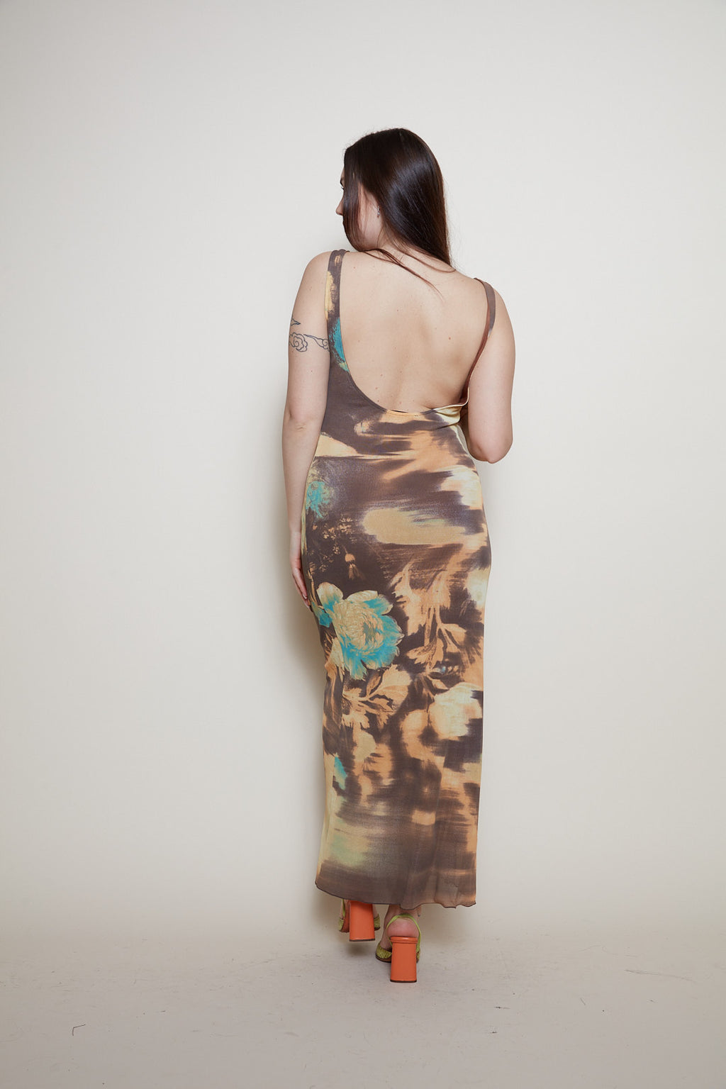 Class Cavalli maxi floral dress