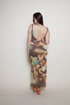 Class Cavalli maxi floral dress