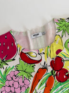 Moschino vintage t-shirt print veggie & fruits