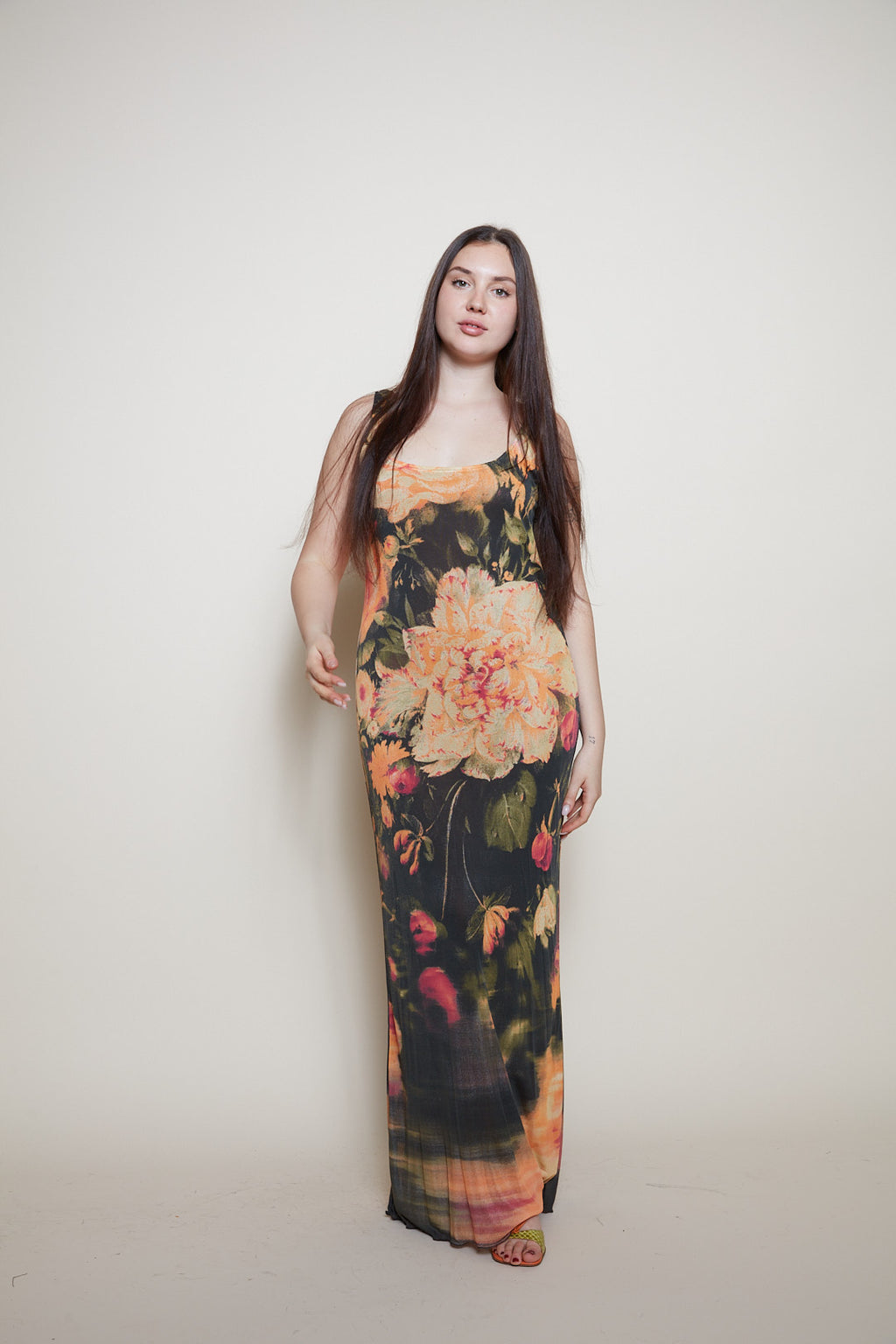 Class Cavalli maxi floral dress