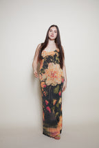 Class Cavalli maxi floral dress