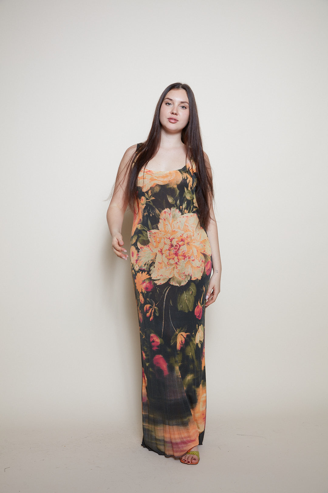 Class Cavalli maxi floral dress