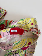 Moschino capri pants print veggie fruits vintage