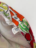 Moschino capri pants print veggie fruits vintage