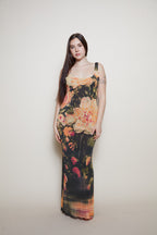 Class Cavalli maxi floral dress