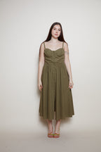 Cacharel olive dress