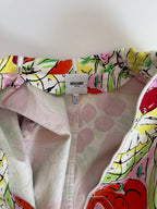Moschino zipper jacket with fruits veggie print vintage