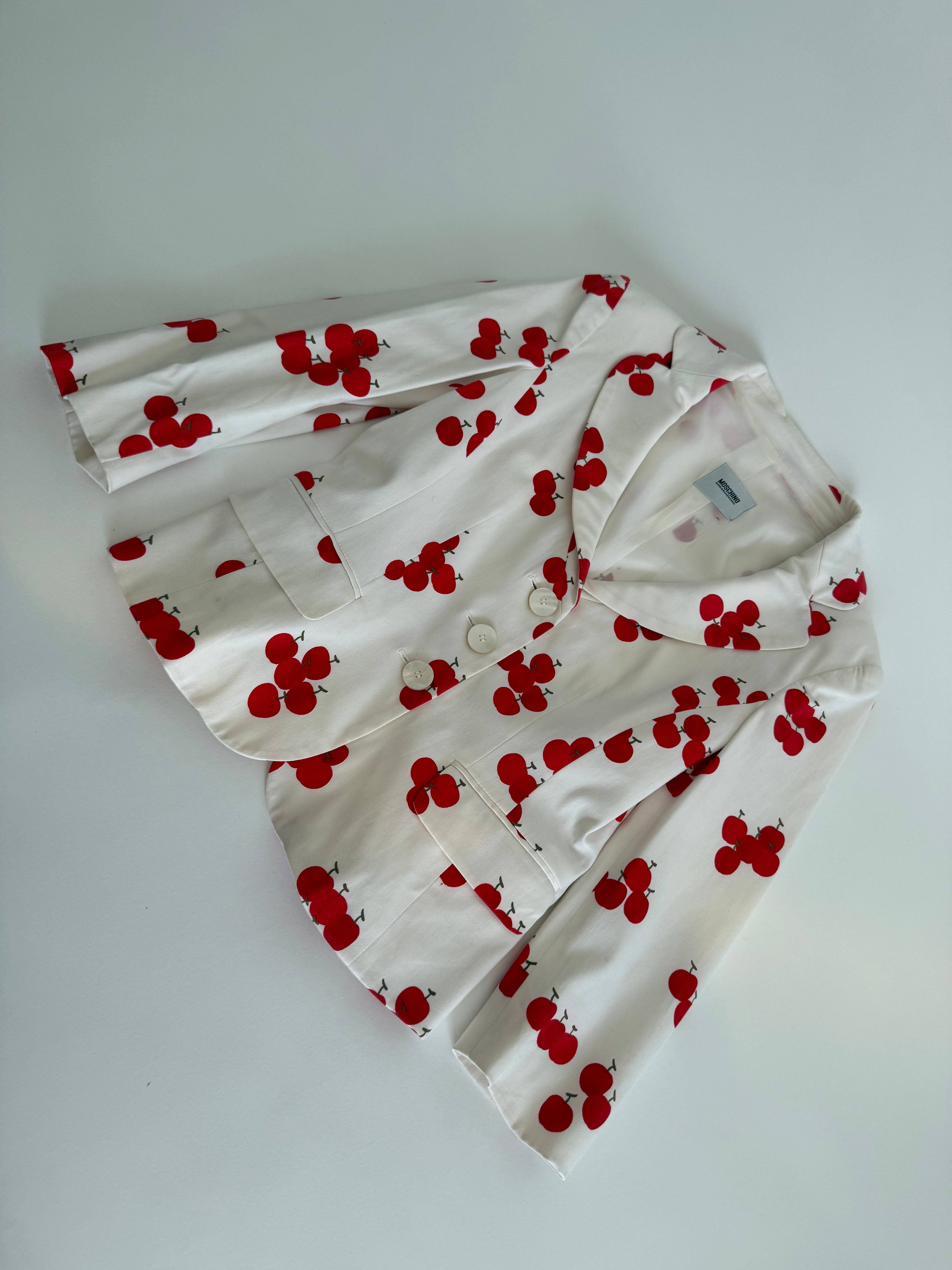 Moschino vintage Jacket cherry print