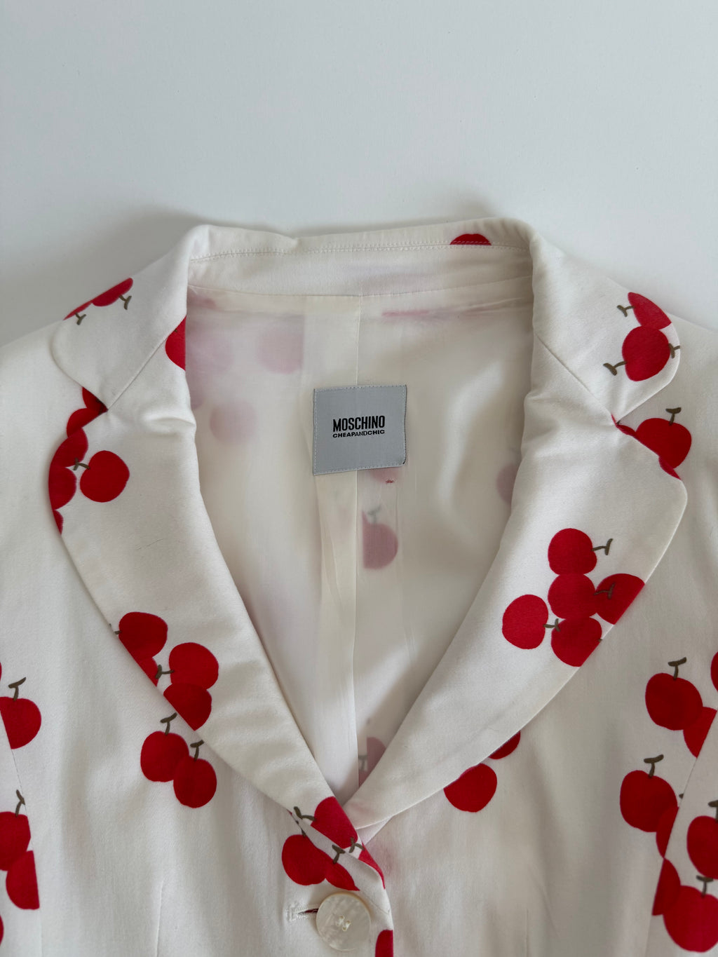 Moschino vintage Jacket cherry print
