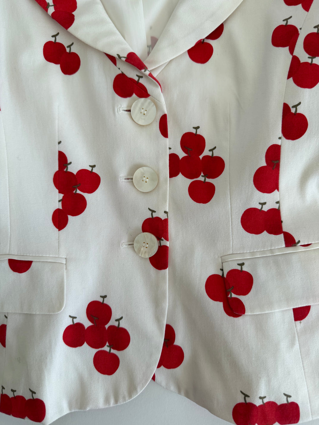 Moschino vintage Jacket cherry print