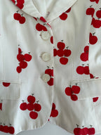 Moschino vintage Jacket cherry print