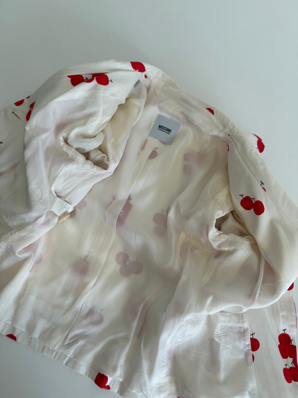 Moschino vintage Jacket cherry print