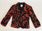 Moschino black cherry tomatoes chillies jacket