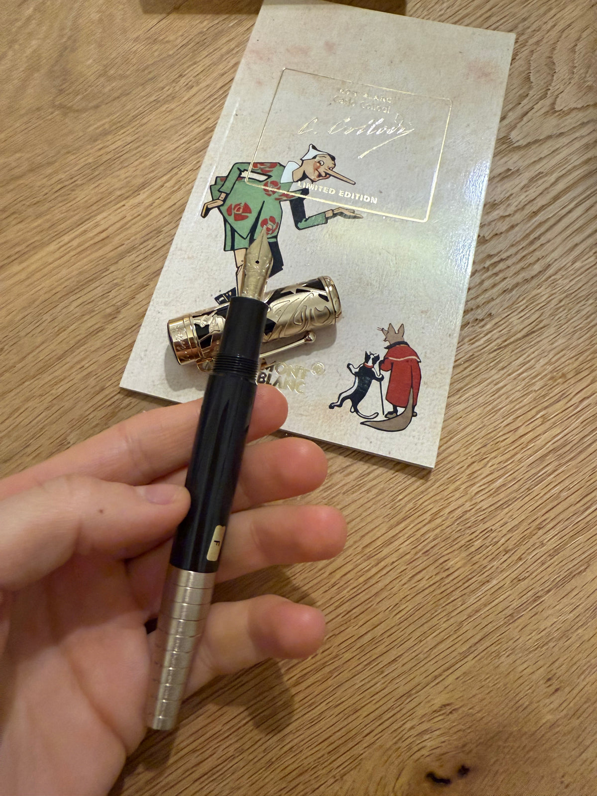 Montblanc Writers Edition Carlo Collodi Fountain Pen