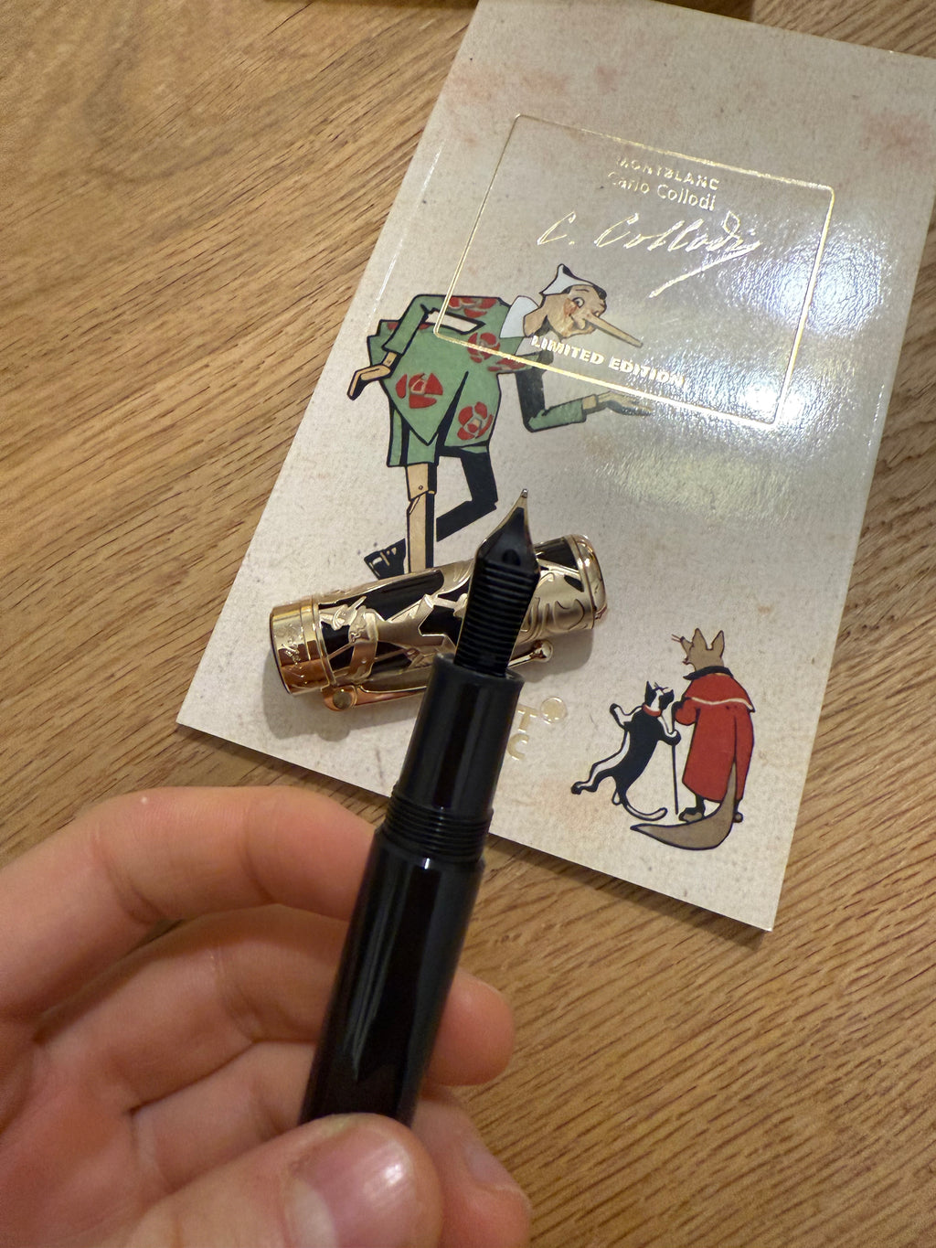 Montblanc Writers Edition Carlo Collodi Fountain Pen