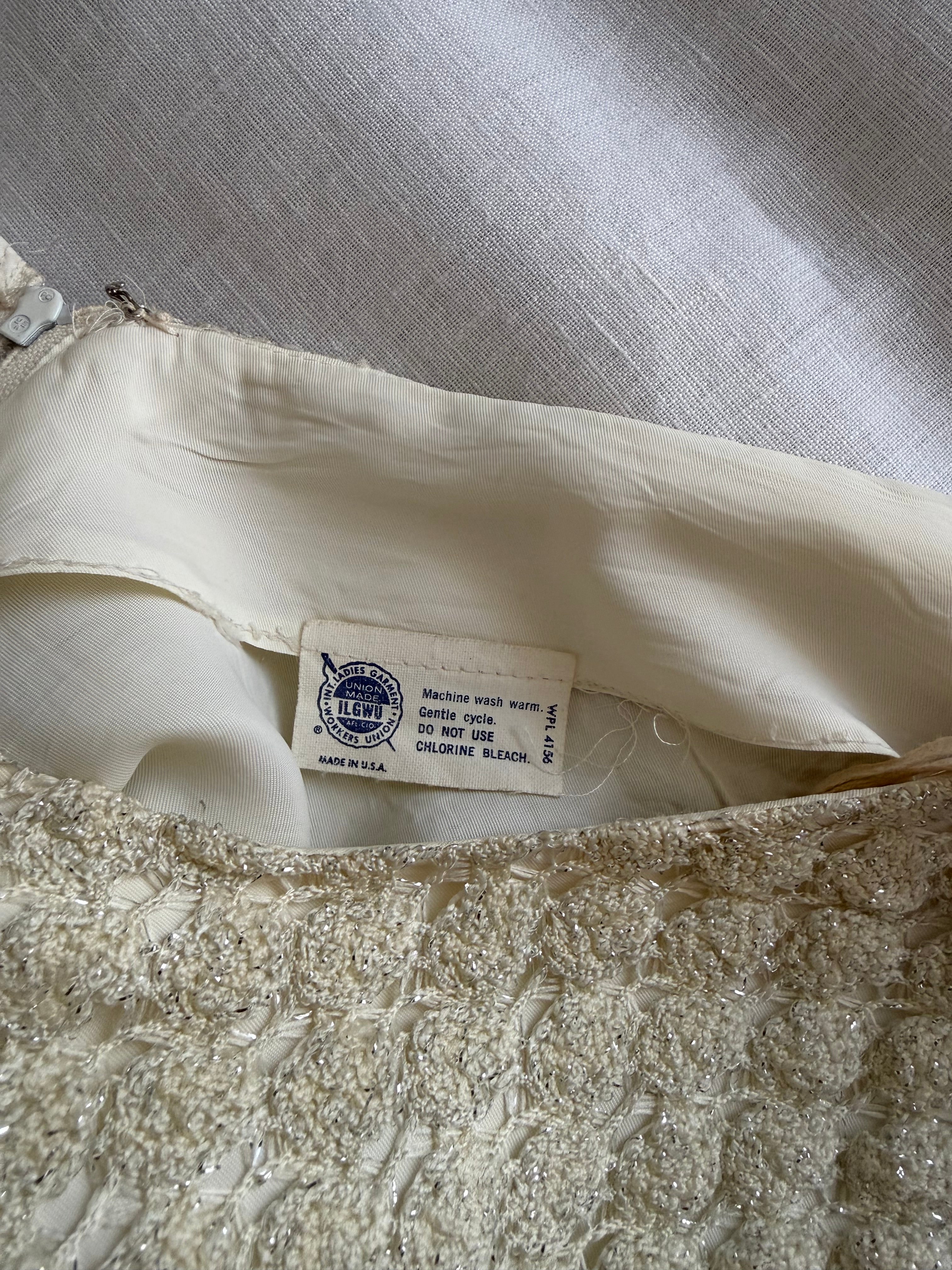 Vintage white maxi dress
