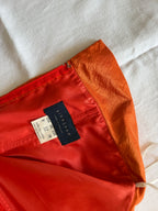 Bernshaw mini orange dress 80s