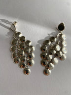 925 vintage silver earrings from 70s80s