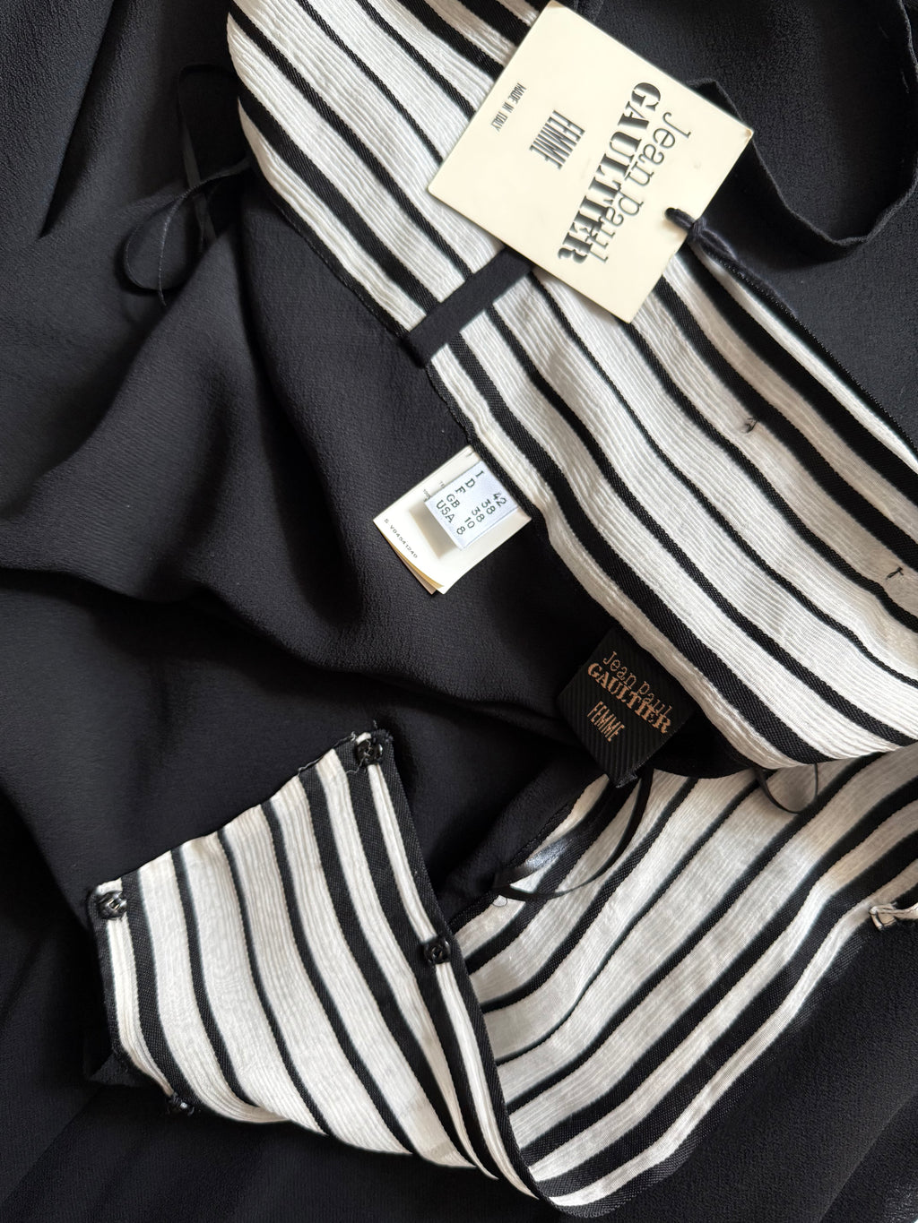 Jean Paul Gaultier maxi silk dress