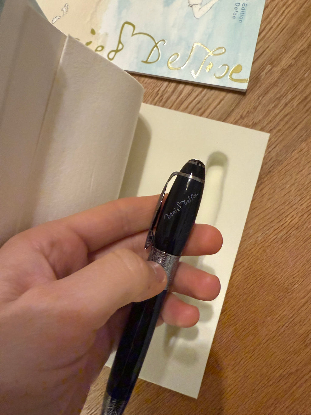 Ballpoint Pen Montblanc Writers Edition Daniel Defoe Limited Edition