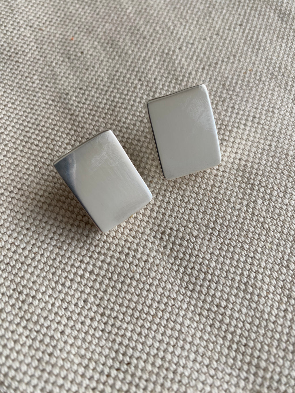 925 silver 80s earrings vintage