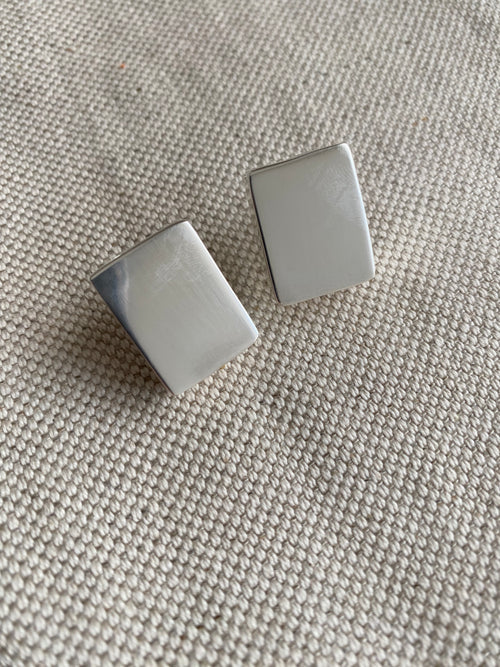 925 silver 80s earrings vintage