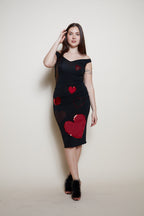 Moschino heart love dress