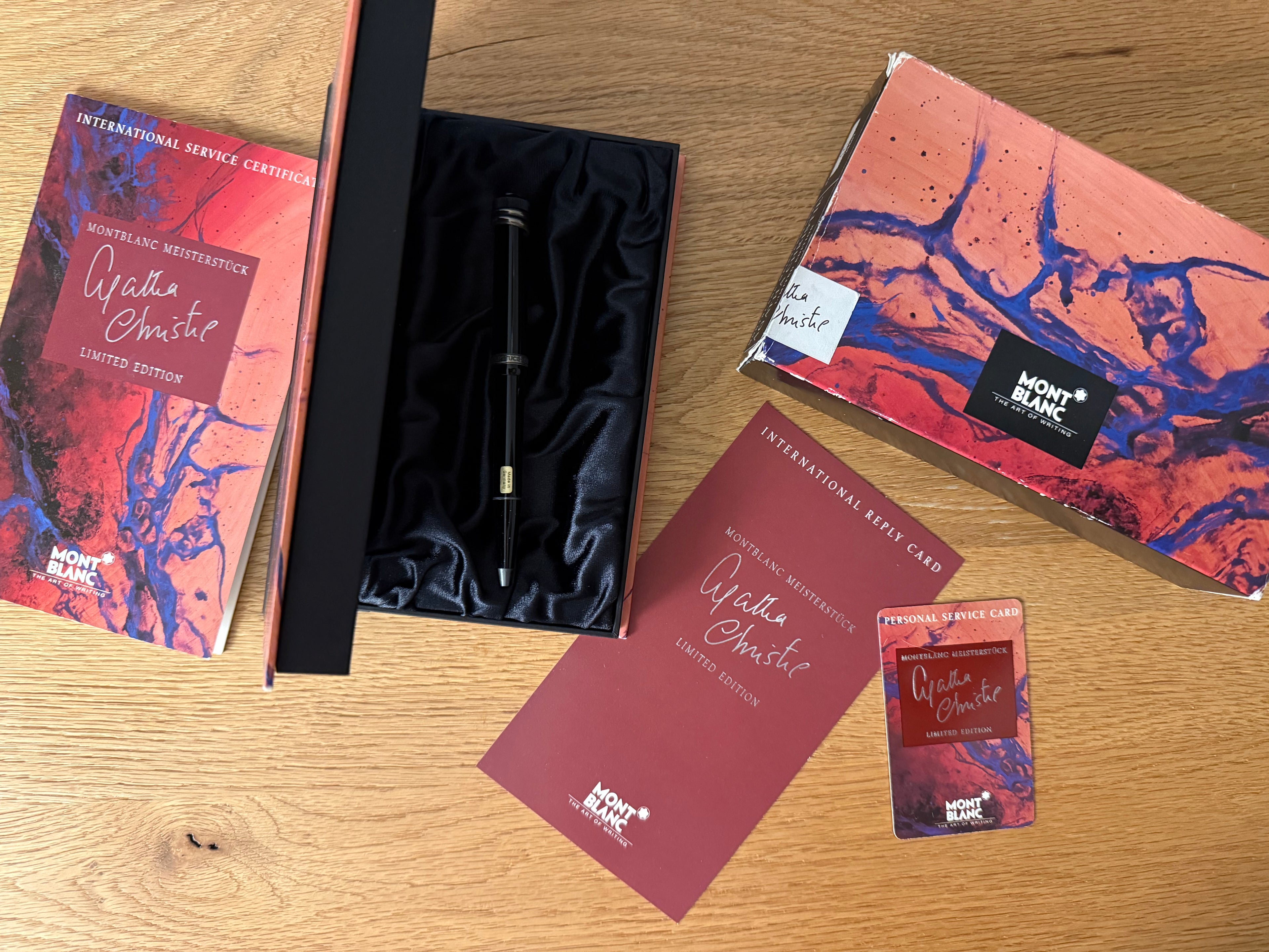 Montblanc Meisterstück Agatha Christie Ballpoint Pen 1993