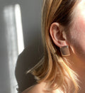 925 silver 80s earrings vintage