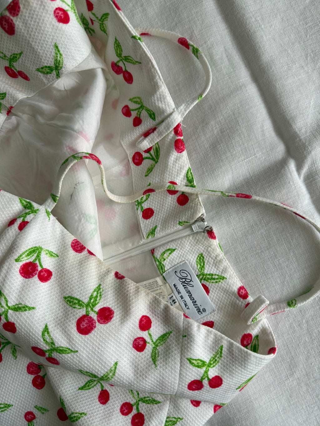 Blumarine cherry dress