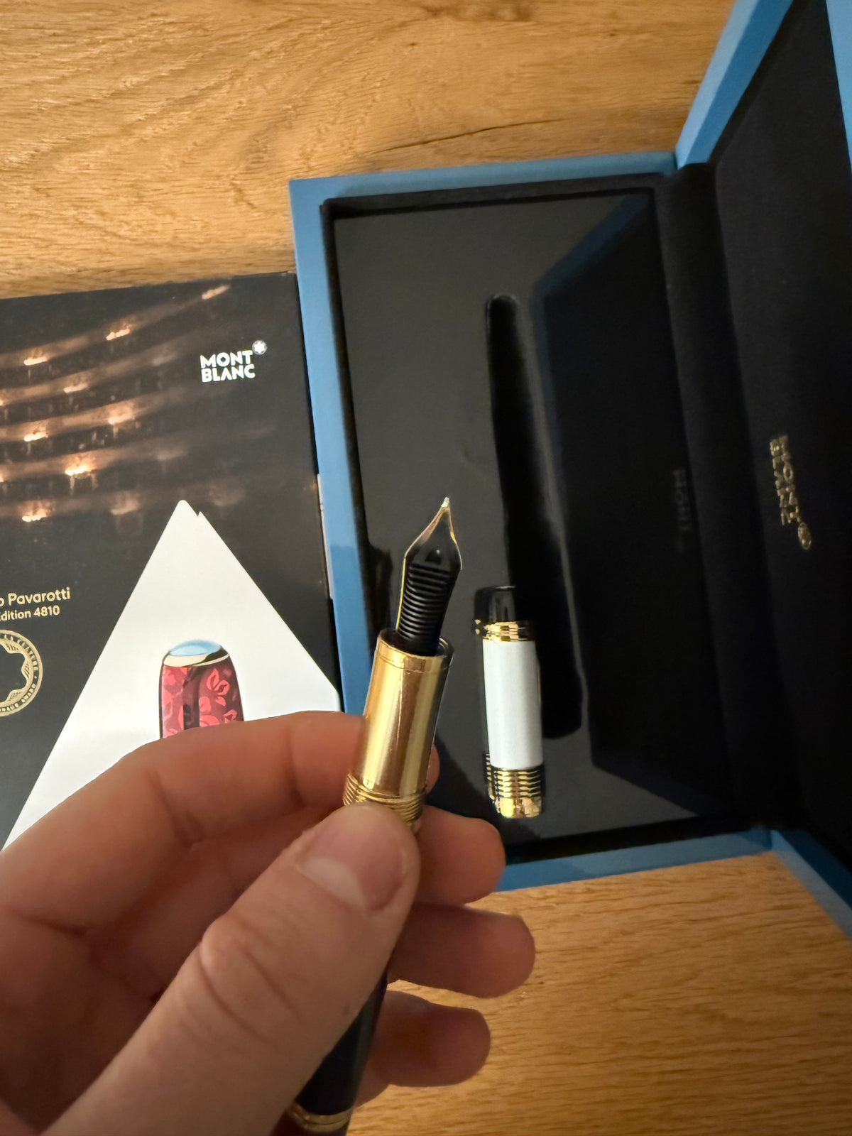 Montblanc Luciano Pavarotti Patron of Art Fountain Pen