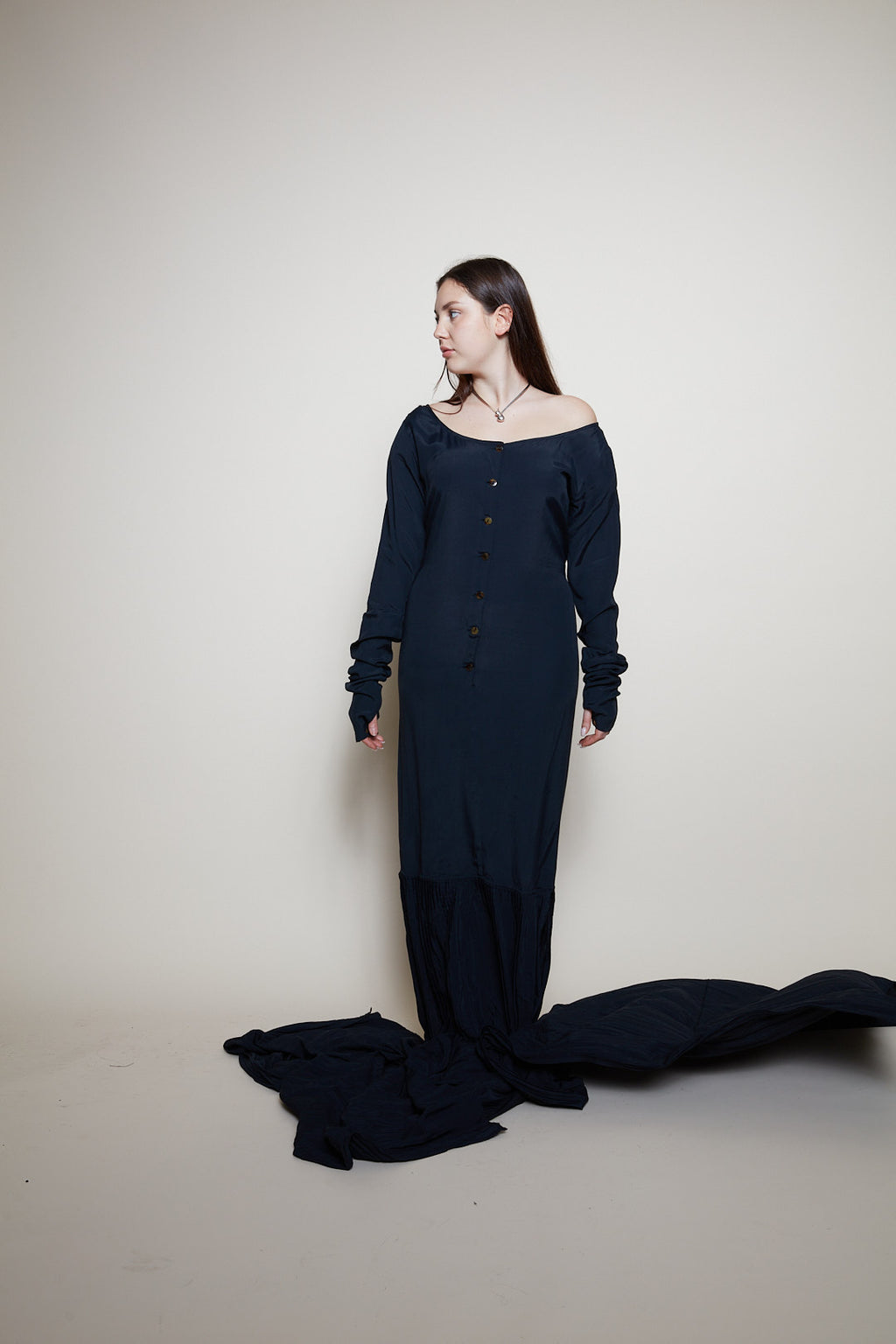 Jean Paul Gaultier 80s maxi dress