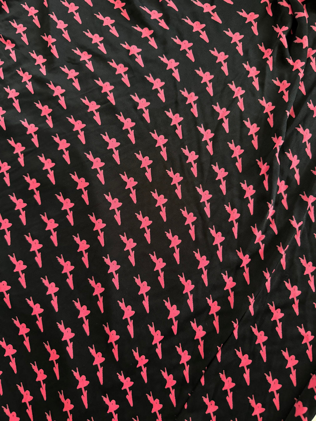 Ungaro Fever midi dress pink "fall in love" hearts