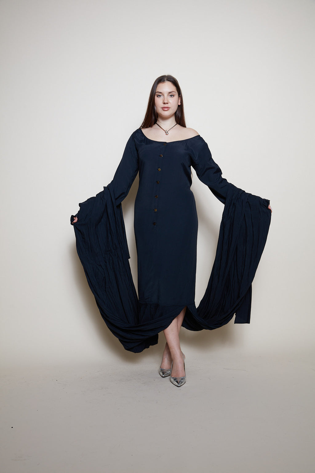 Jean Paul Gaultier 80s maxi dress