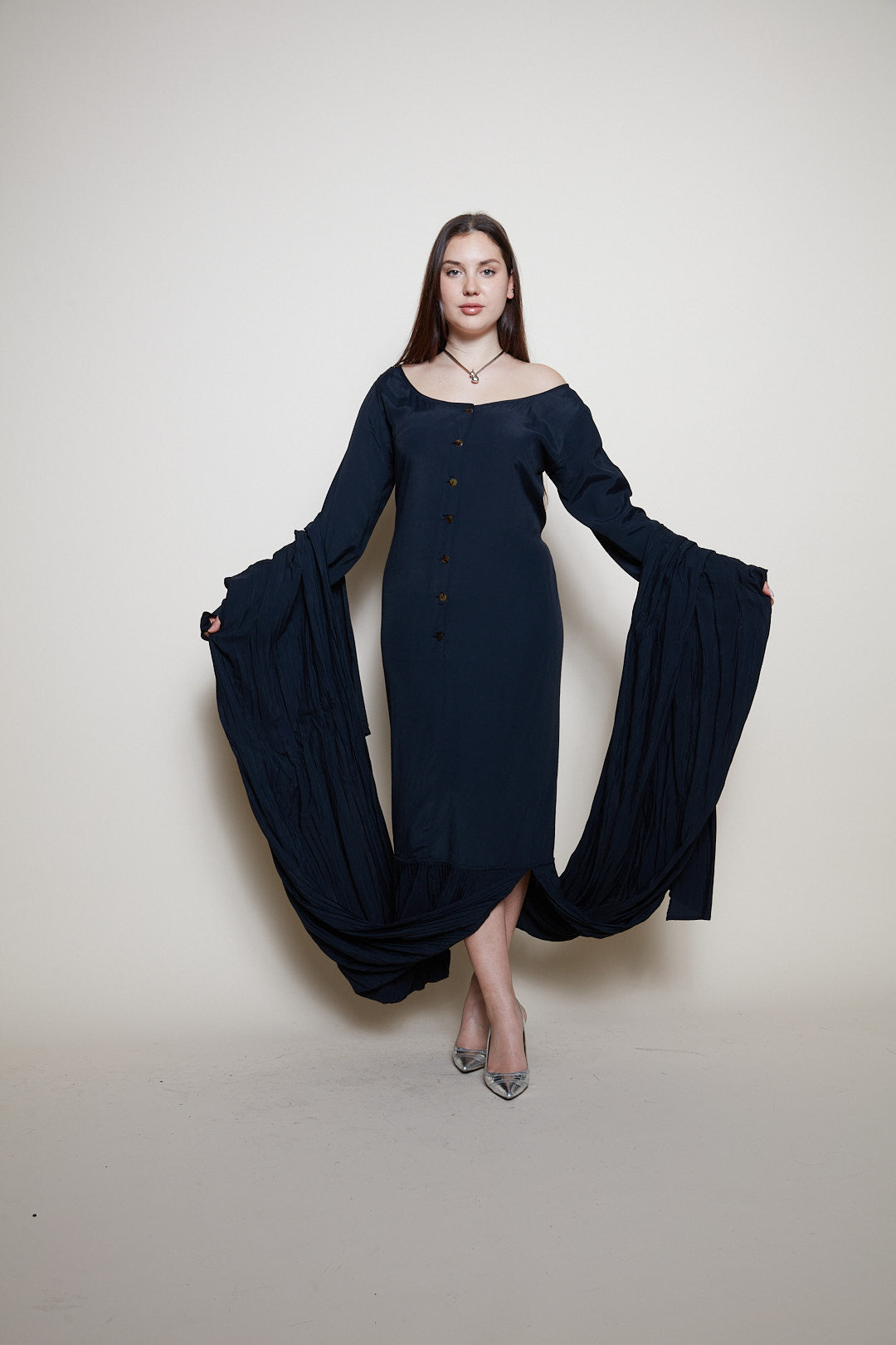 Jean Paul Gaultier 80s maxi dress