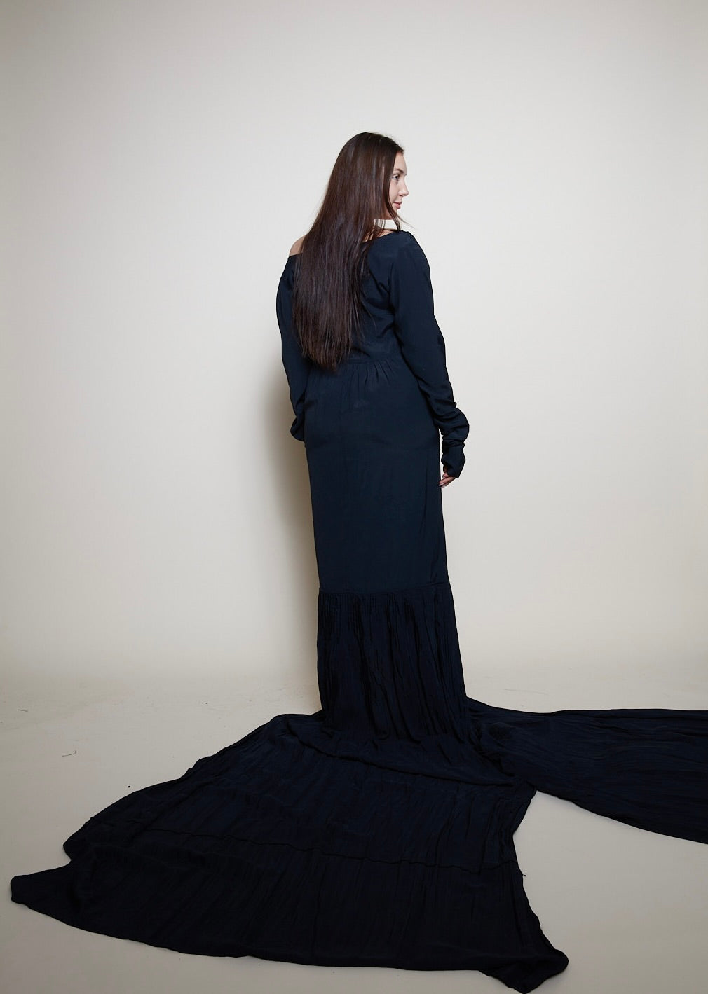 Jean Paul Gaultier 80s maxi dress