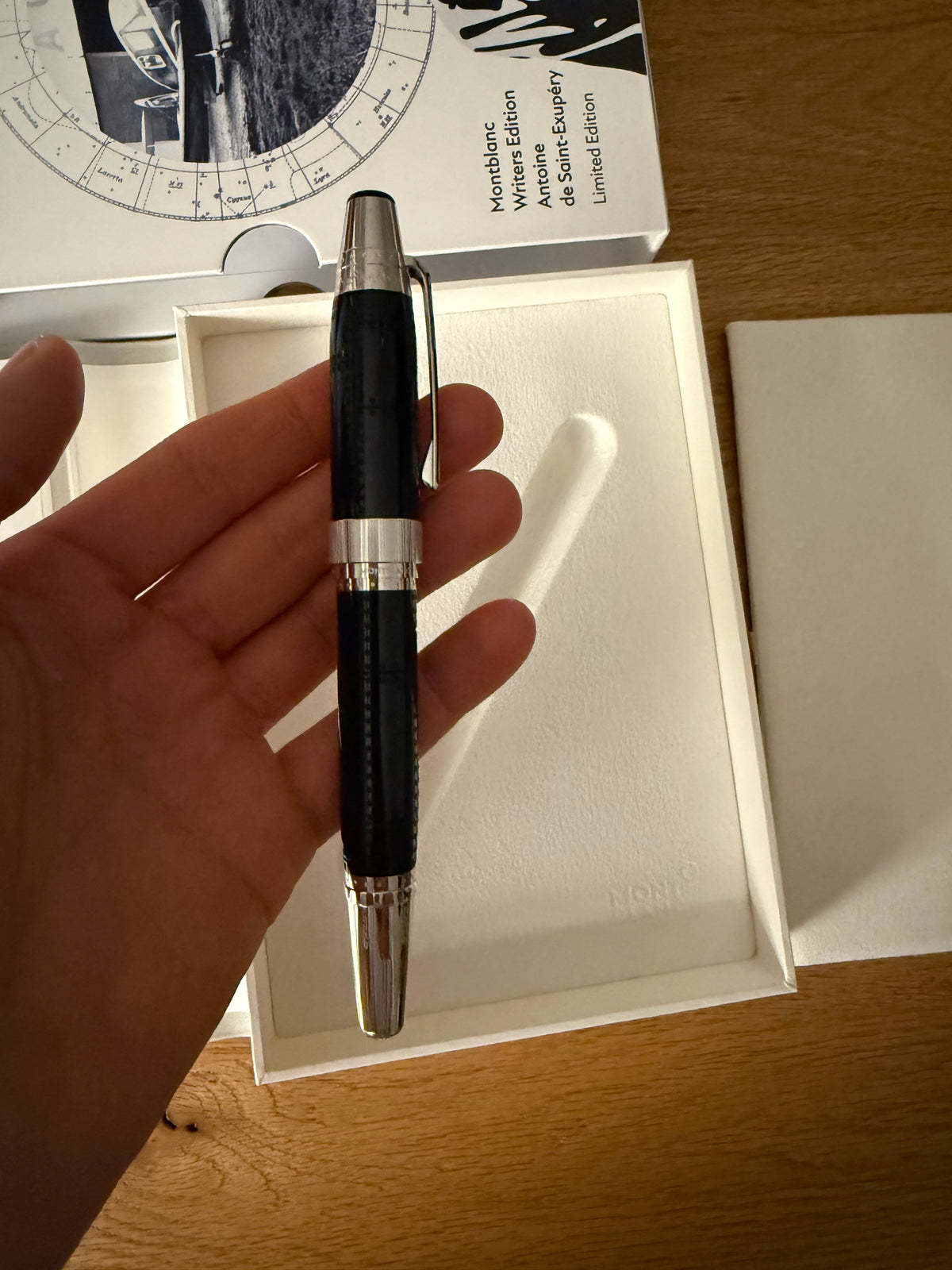 Authentic Montblanc Antoine de Saint-Exupéry Rollerball pen
