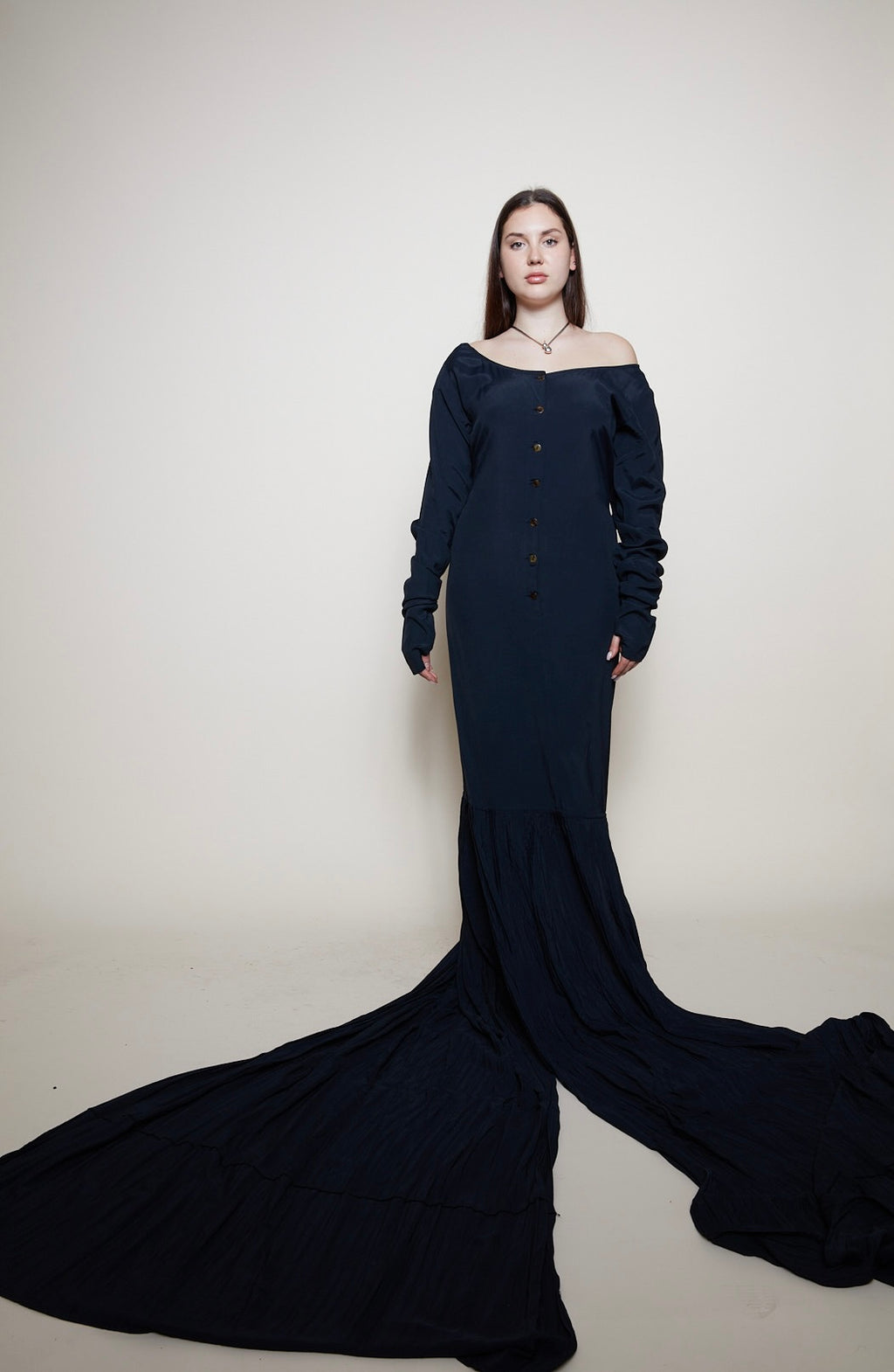 Jean Paul Gaultier 80s maxi dress