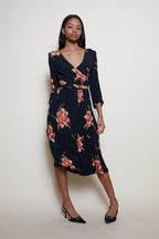 80s floral dress Radley